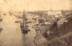 Rosarios port in 1868